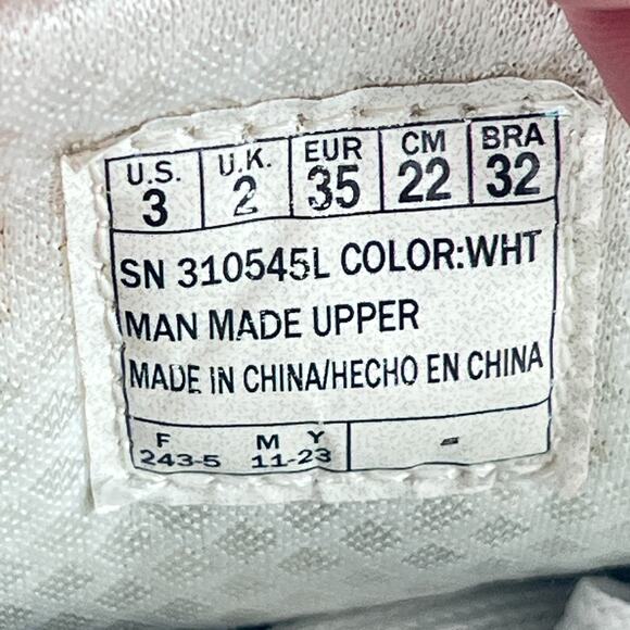 Skechers UNO Gen1 Shimmer Away White Casual Sneakers Shoes 310545L Youth Size 3 - Picture 10 of 11